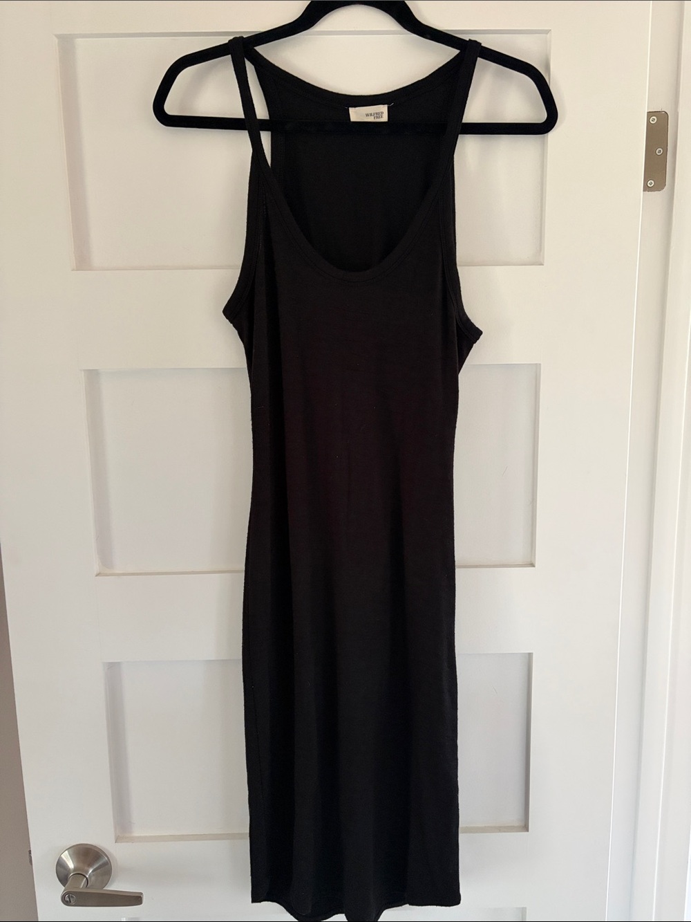 Wilfred Black Midi Tank Dress